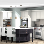 How to build a kitchen without any disturbance for the chef?